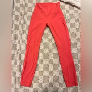 Lululemon Athletica pale raspberry align Leggings